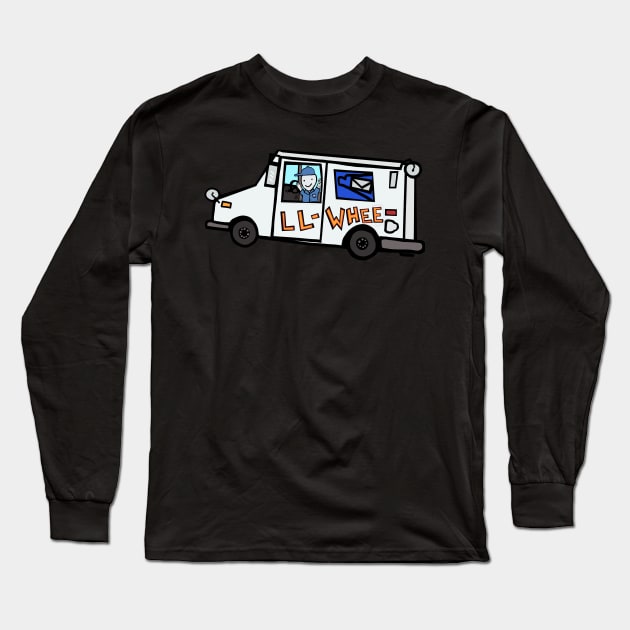 LLV LL-Whee!! Happy Mail Man Long Sleeve T-Shirt by Sparkleweather